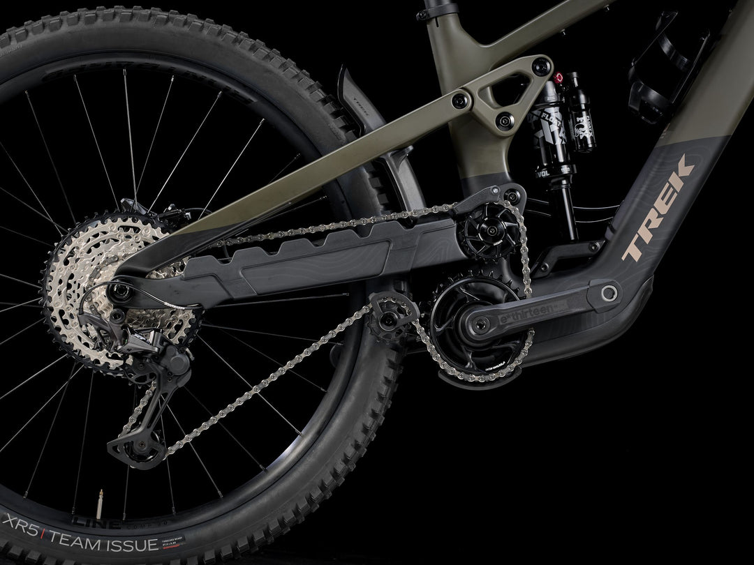 Trek Slash+ 9.7 SLX/XT Olive Drab 2025 Electric Mountain Bike
