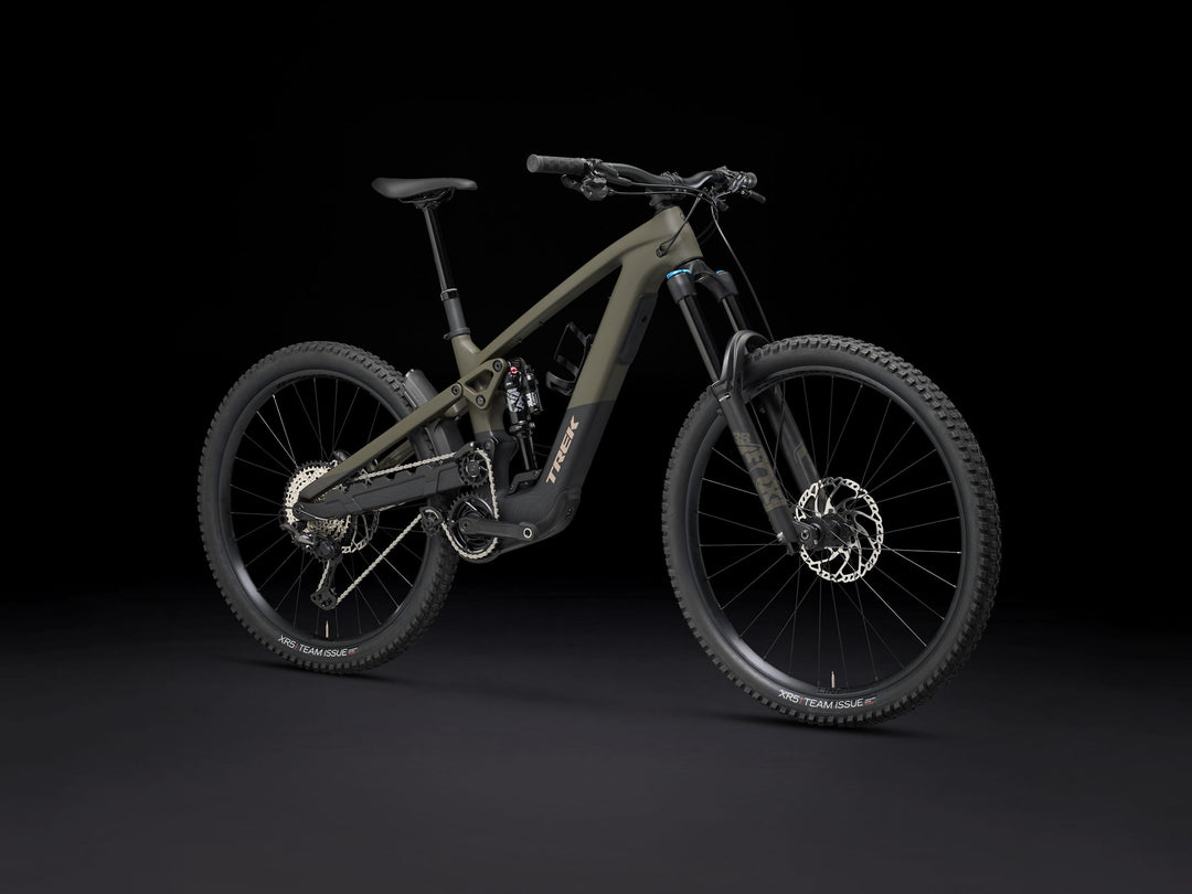 Trek Slash+ 9.7 SLX/XT Olive Drab 2025 Electric Mountain Bike