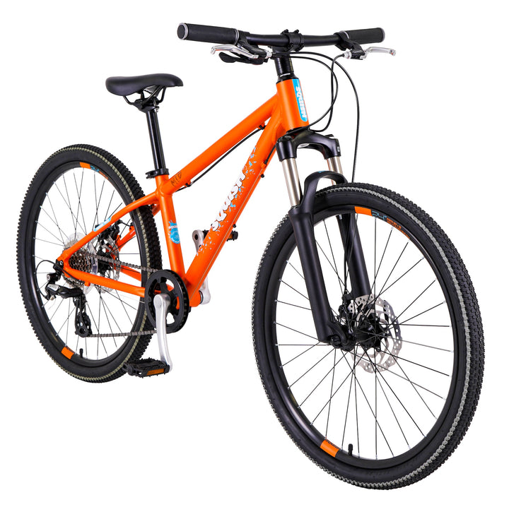 Squish 24 MTB Orange 2026 Kids Lightweight Mountain Bike