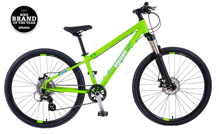Squish 26 MTB Green 2026 Kids Lightweight Mountain Bike