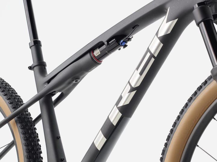 Trek Supercaliber SL 9.6 Gen 2 Matte Carbon Gloss Black Splatter 2027 Full Suspension Mountain Bike