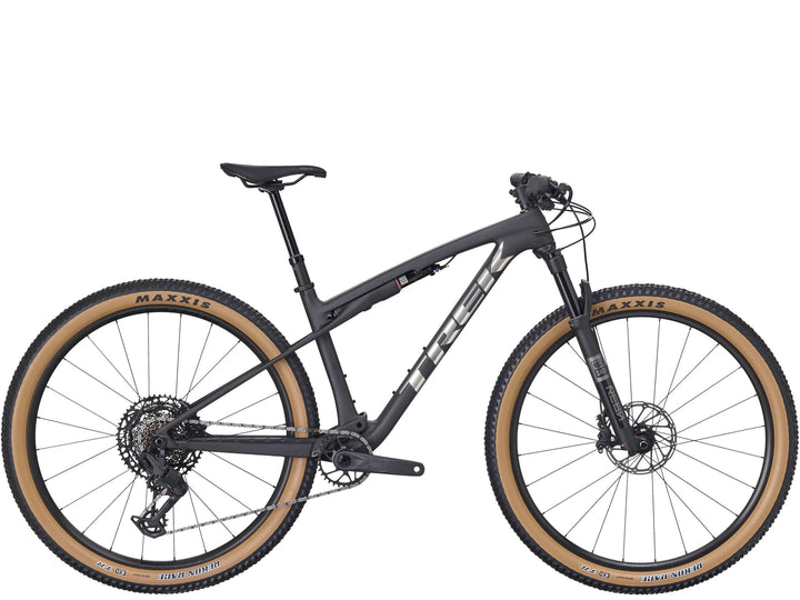 Trek Supercaliber SL 9.6 Gen 2 Matte Carbon Gloss Black Splatter 2027 Full Suspension Mountain Bike