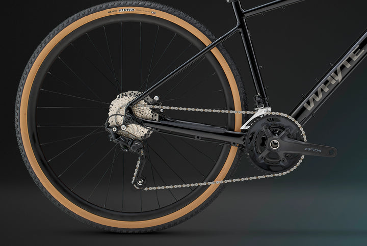 Whyte Tourus Black Silver Touring 2026 Gravel Road Bike