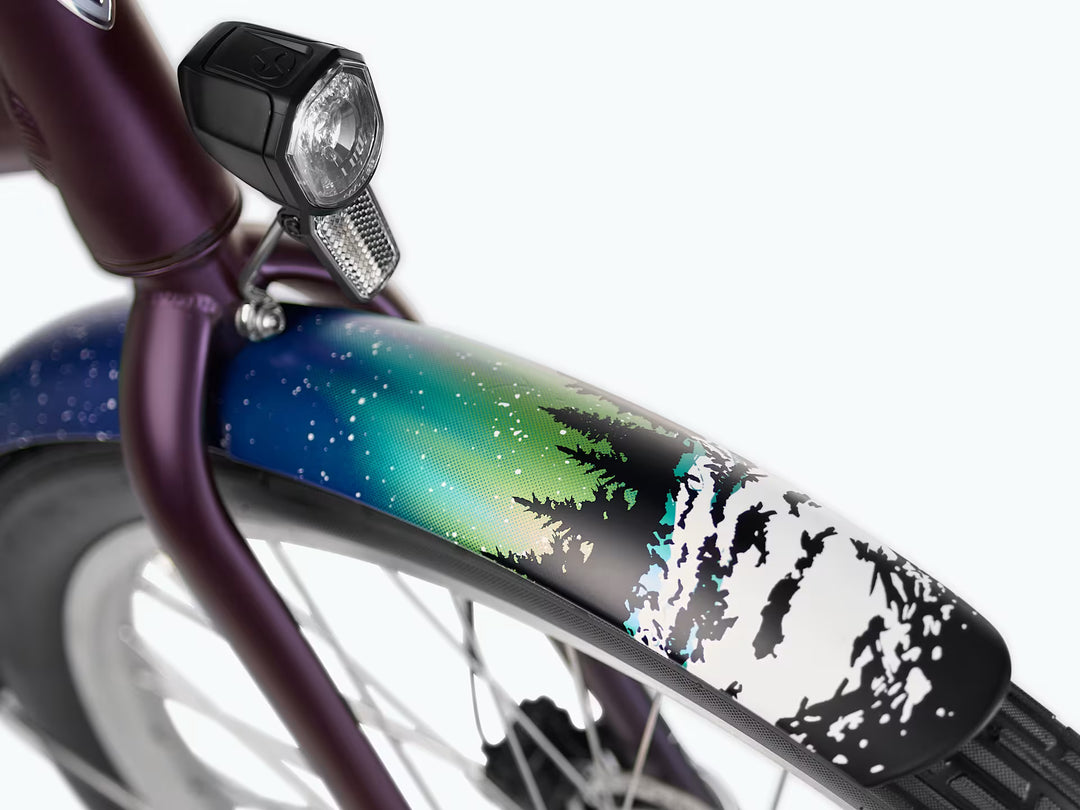 Electra Townie Go! 5i Step-Thru Matte Violet Fade Electric Bike