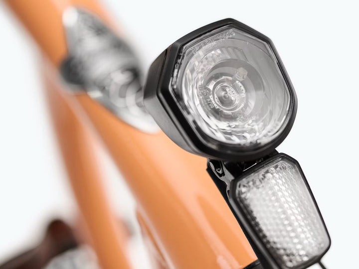 Electra Townie Go! 5i Step-Thru Apricot Electric Bike