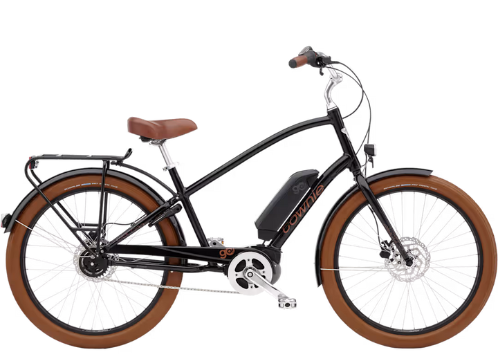 Electra Townie Go! 5i Step-Over Ebony Black Electric Bike