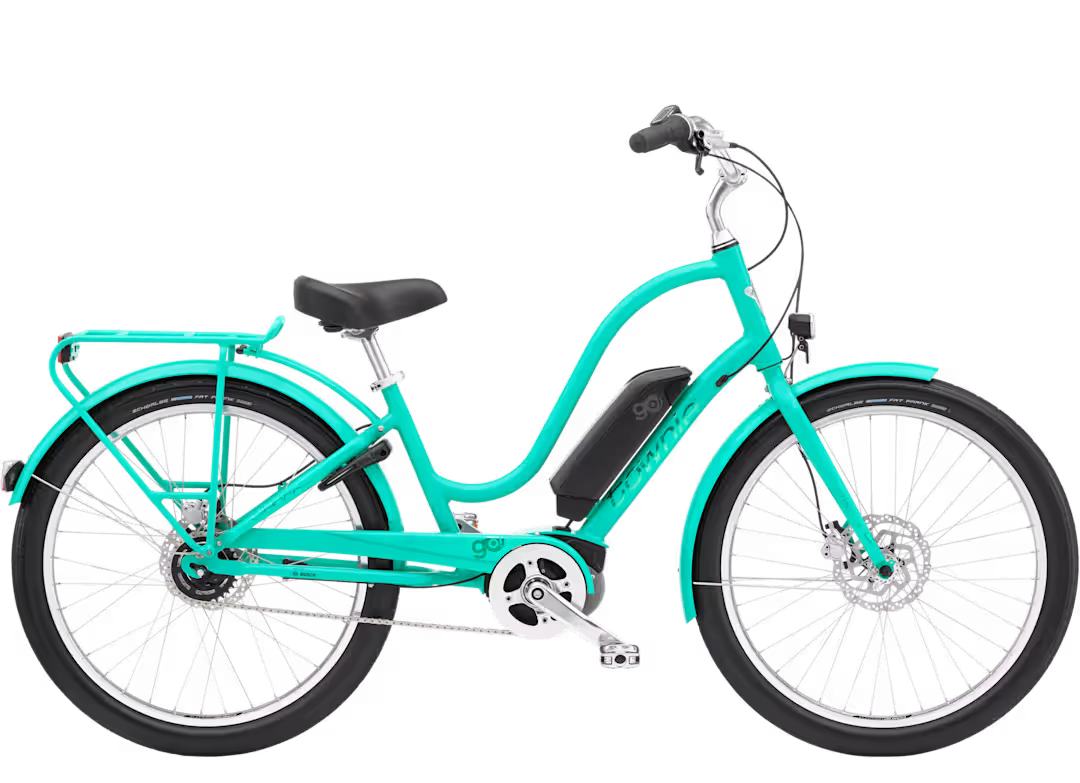 Electra Townie Go! 5i Step-Thru Jade Electric Bike