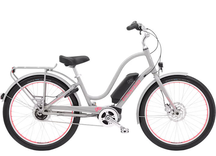 Electra Townie Go! 5i Step-Thru Grey Electric Bike