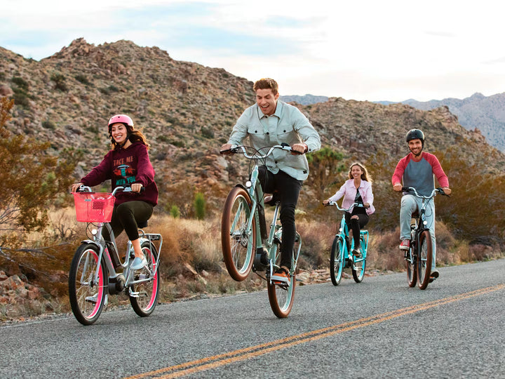 Electra Townie Go! 5i Step-Thru Green Tea Electric Bike