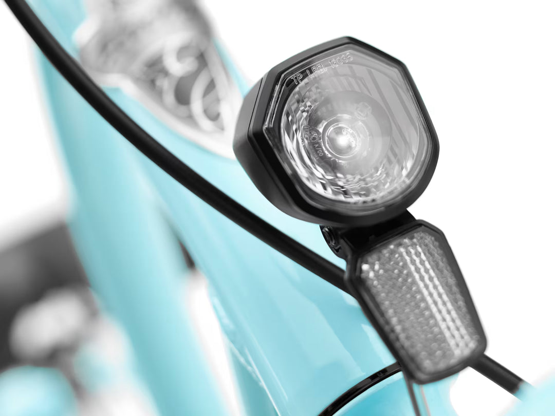 Electra Townie Go! 5i Step-Thru Glacier Blue Electric Bike