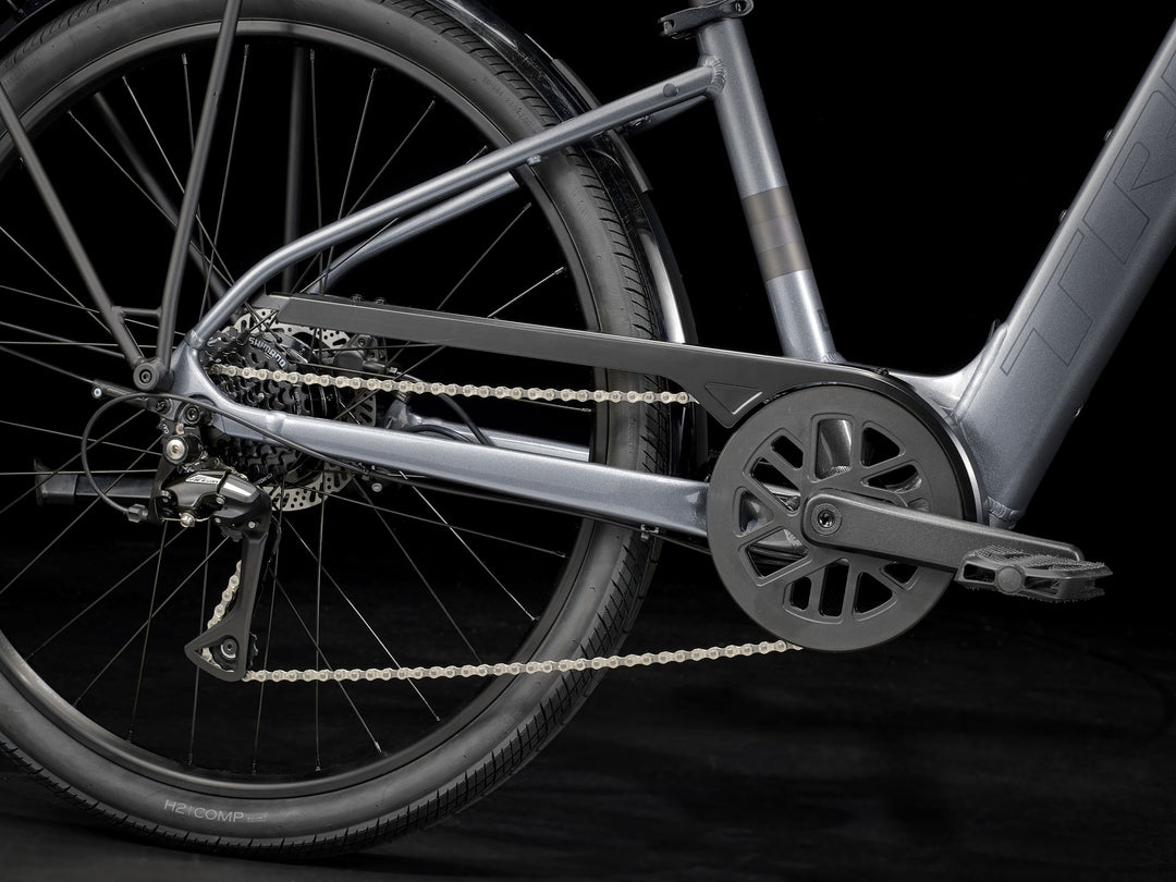 Trek Verve+ 1 LT Lowstep Galactic Grey 2026 Electric Hybrid Bike