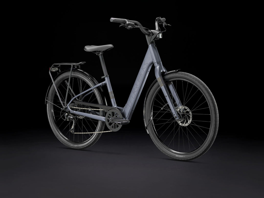 Trek Verve+ 1 LT Lowstep Galactic Grey 2026 Electric Hybrid Bike