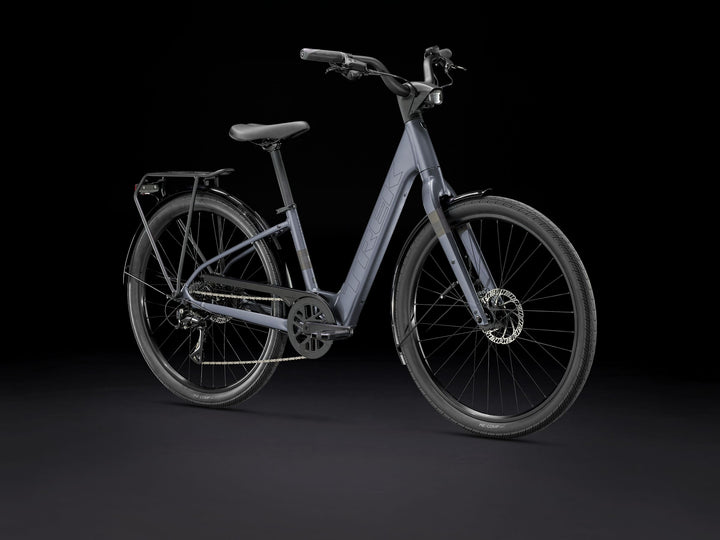 Trek Verve+ 1 LT Lowstep Galactic Grey 2026 Electric Hybrid Bike