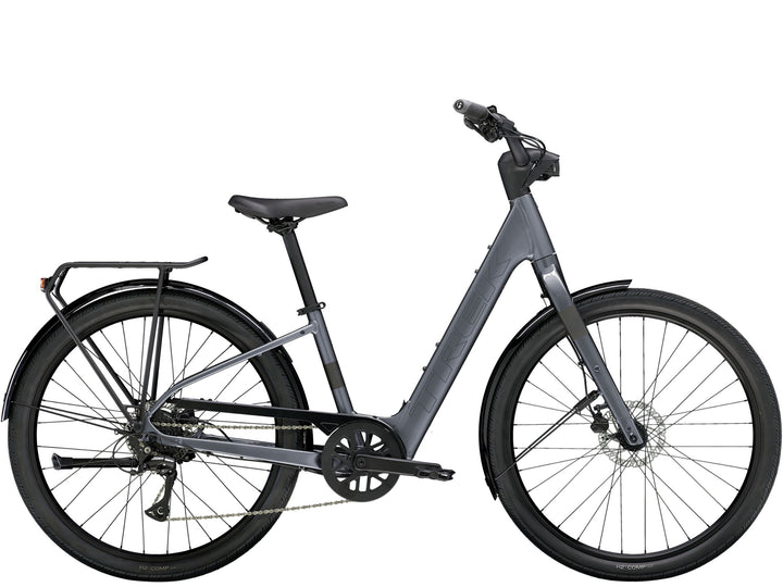 Trek Verve+ 1 LT Lowstep Galactic Grey 2026 Electric Hybrid Bike