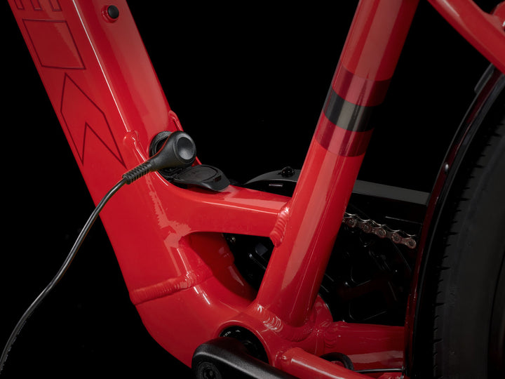 Trek Verve+ 1 LT Lowstep Viper Red 2026 Electric Hybrid Bike