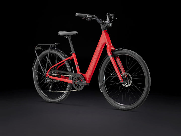 Trek Verve+ 1 LT Lowstep Viper Red 2026 Electric Hybrid Bike