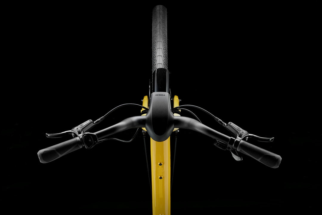 Trek Verve+ 1 LT Lowstep Baja Yellow 2025 Electric Hybrid Bike