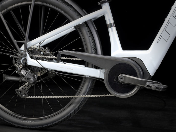 Trek Verve+ 2 Lowstep Gen 3 Plasma Grey Pearl 2026 Electric Hybrid Bike