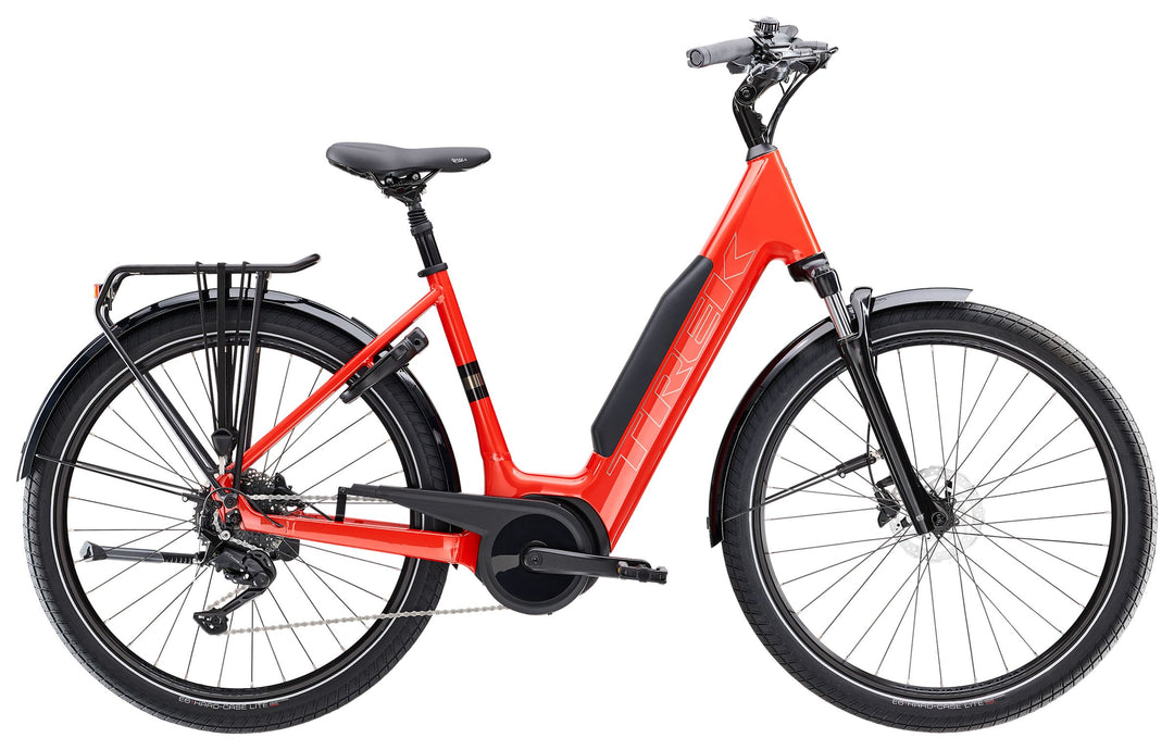 Trek Verve+ 3 Lowstep Gen 3 Lava 2026 Electric Hybrid Bike
