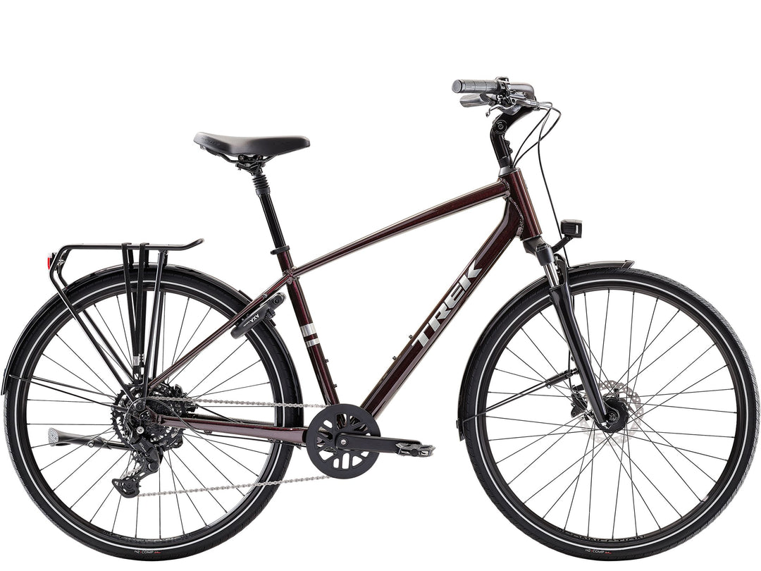 Trek Verve Equipped Dark Carmine 2027 Hybrid Bike