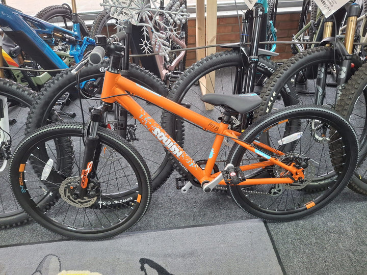 Squish 24 MTB Orange 2026 Kids Lightweight Mountain Bike