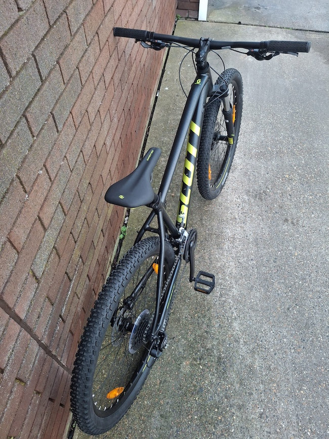 Scott Aspect 760 Black 2025 Mountain Bike – Les's Cycles