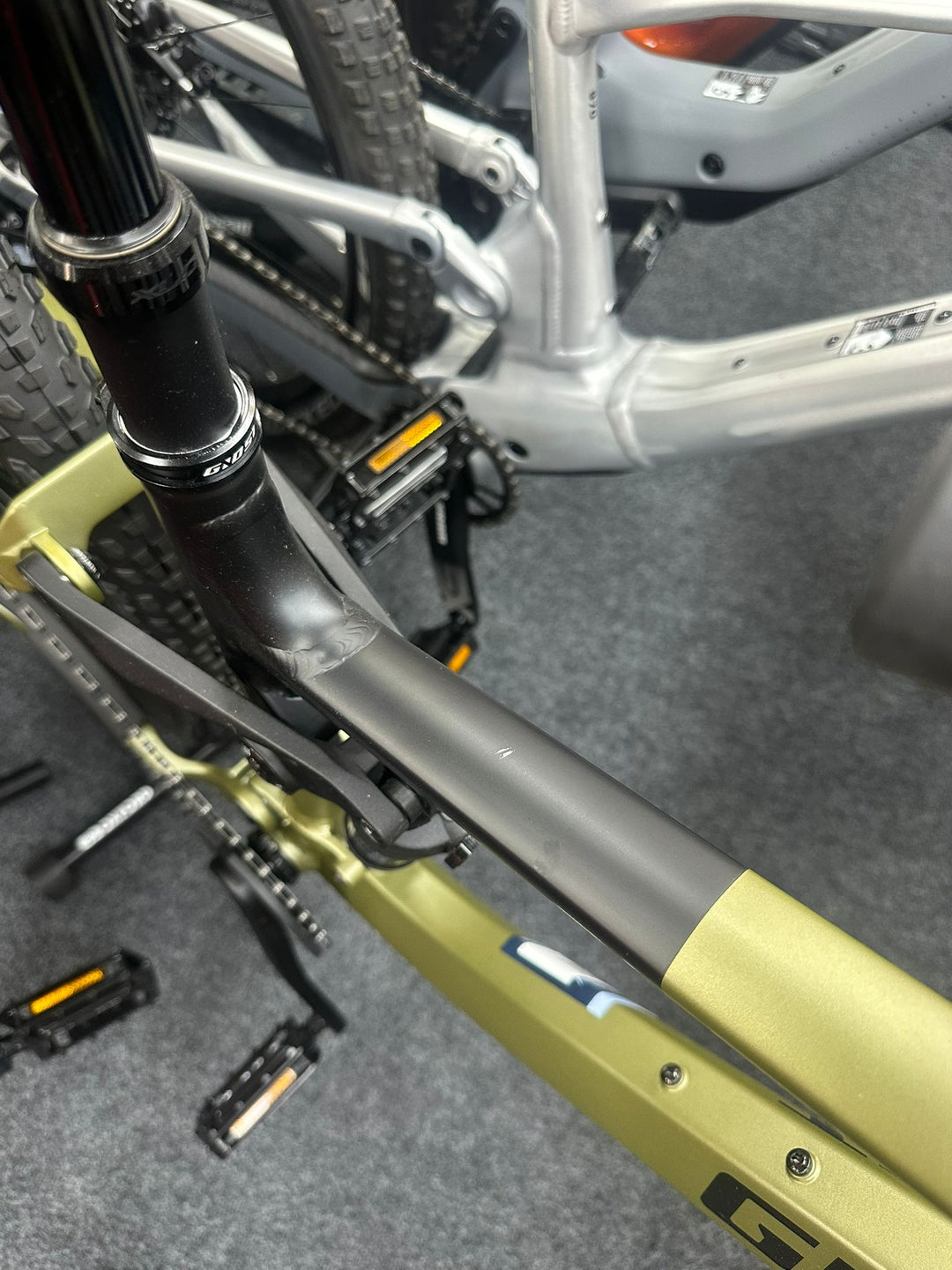 Ghost Kato FS Universal Olive 2026 Mountain Bike Ex Display