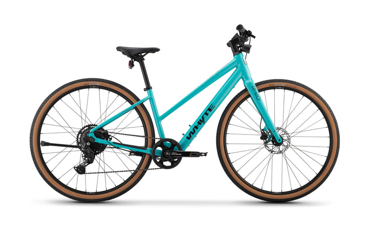 Whyte RHeO 2 ST Turquoise 2024 City and Leisure Electric Bike