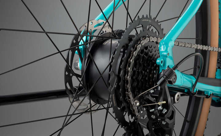 Whyte RHeO 2 Turquoise Electric Hybrid Bike