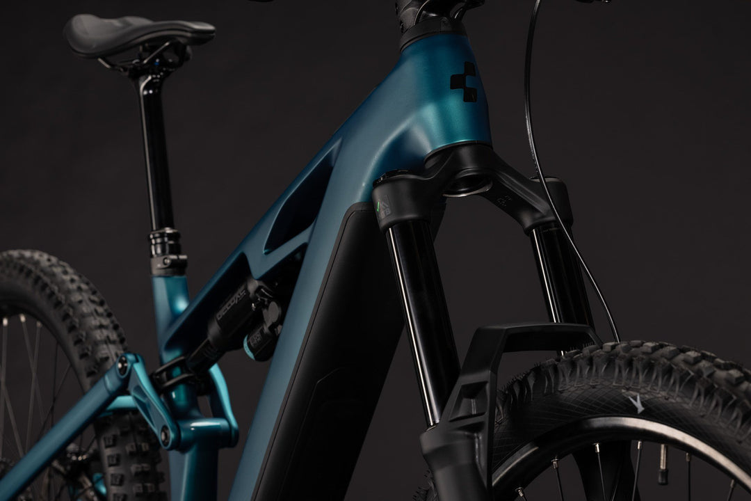 Cube Stereo Hybrid One77 HPC Race 800 Metallic Petrol 2027 Electric Mountain Bike