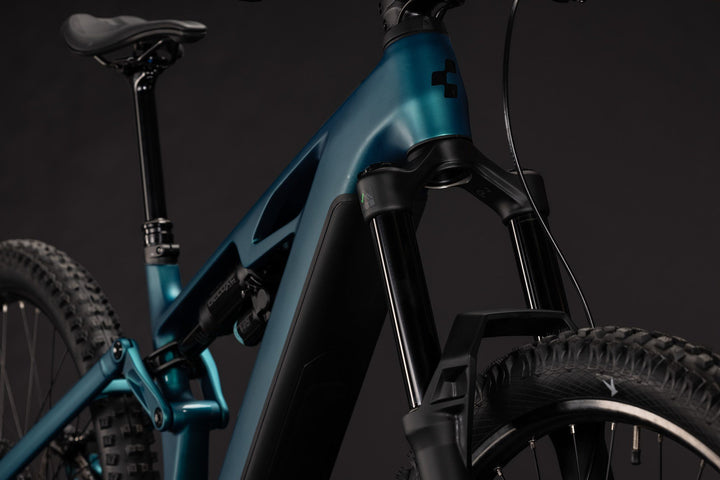Cube Stereo Hybrid One77 HPC Race 800 Metallic Petrol 2027 Electric Mountain Bike