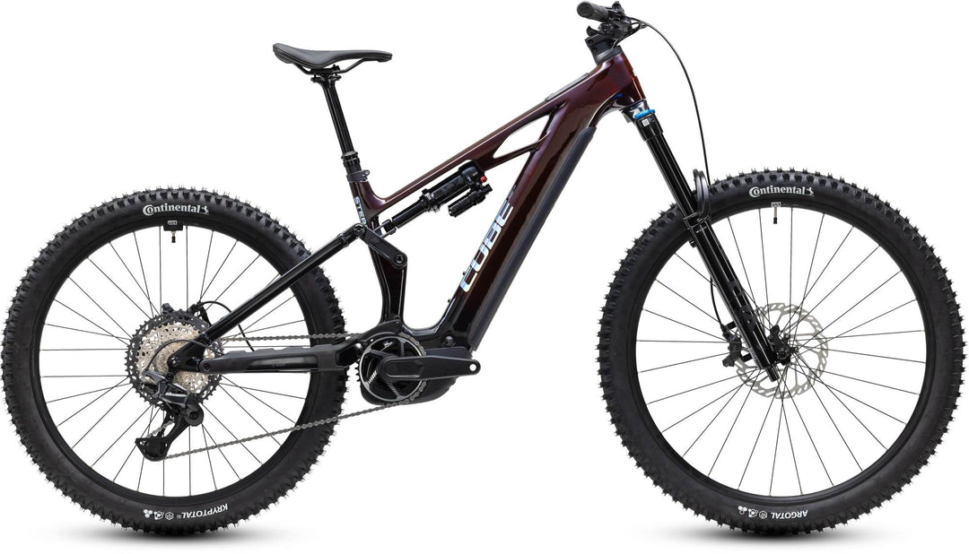 Cube Stereo Hybrid One77 HPC SLX 800 LiquidRed 2027 Electric Mountain Bike