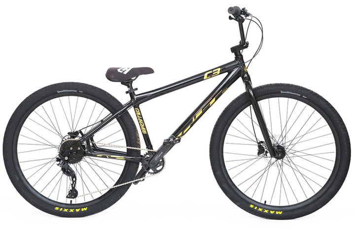 Collective Bikes C3 24K Black Gold Cruiser Bike