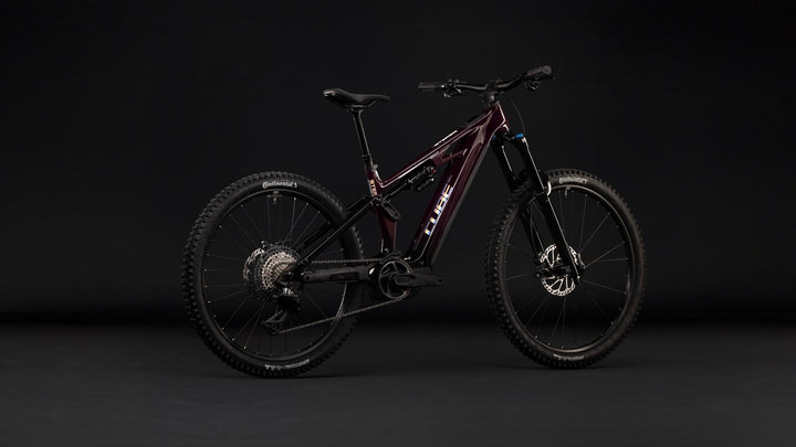 Cube Stereo Hybrid One77 HPC SLX 800 LiquidRed 2027 Electric Mountain Bike