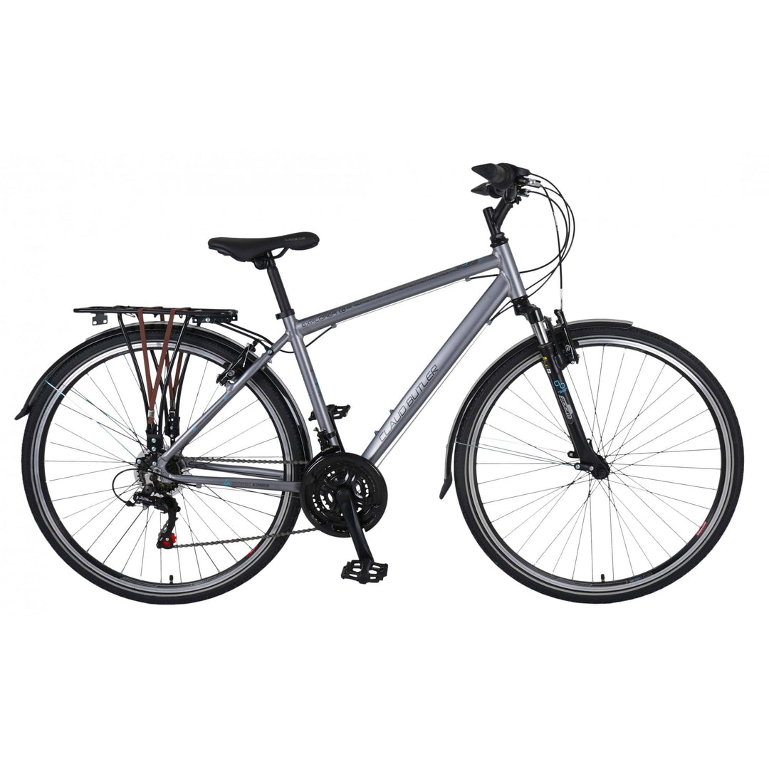 Claud Butler Explorer 1.0 Silver 2024 Hybrid Bike