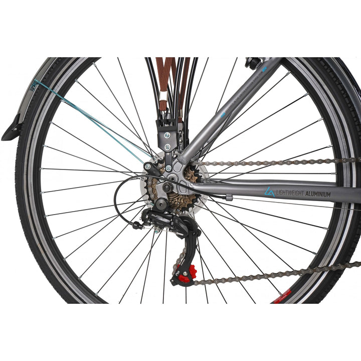 Claud Butler Explorer 1.0 Silver 2024 Hybrid Bike