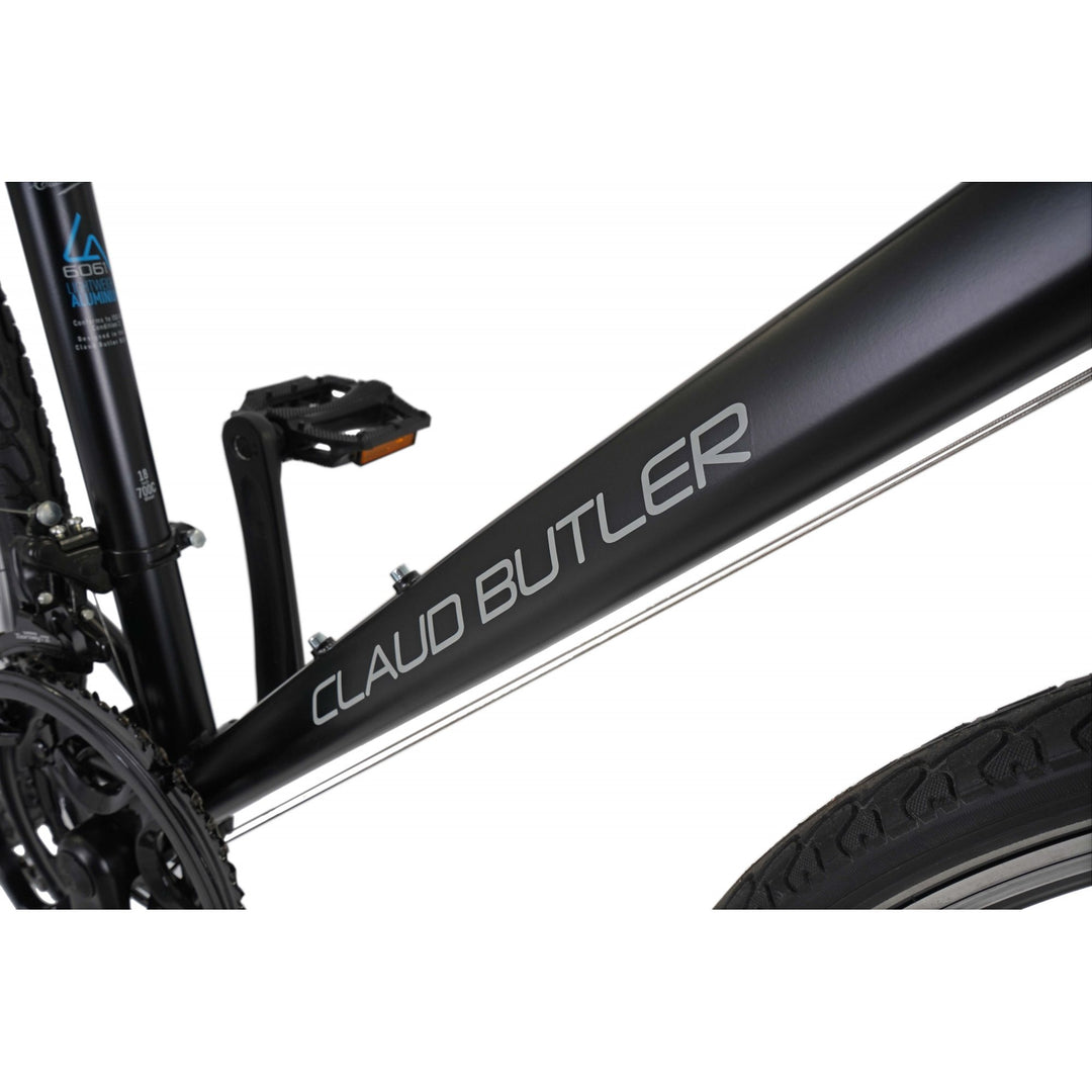 Claud Butler Explorer 1.0 Black 2024 Hybrid Bike
