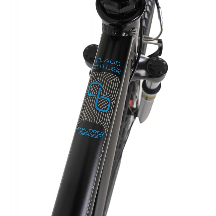 Claud Butler Explorer 1.0 Black 2024 Hybrid Bike