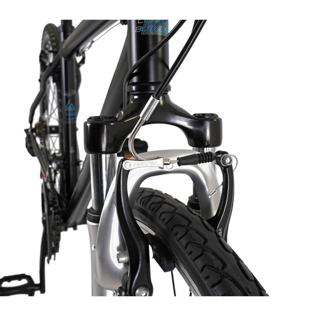 Claud Butler Explorer 1.0 Black 2024 Hybrid Bike