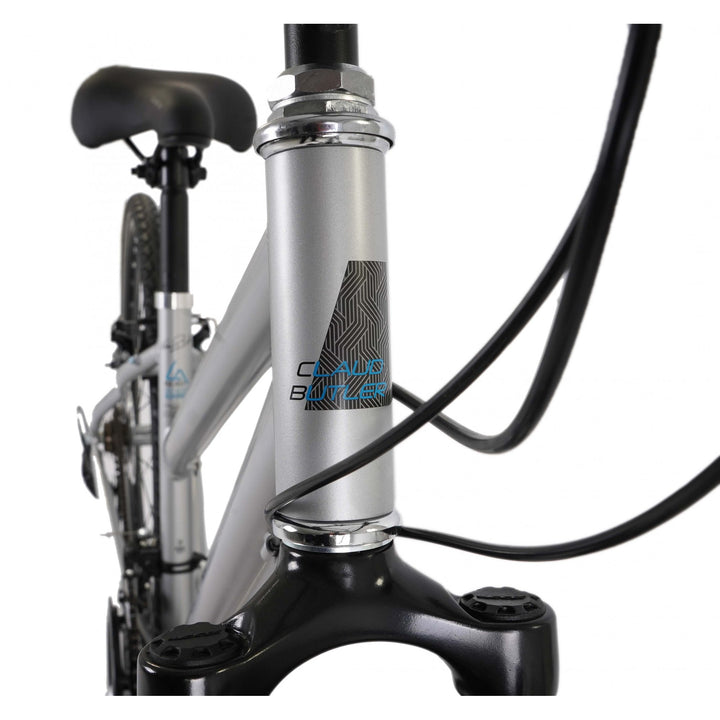 Claud Butler Explorer 1.0 Low Step Silver 2024 Hybrid Bike