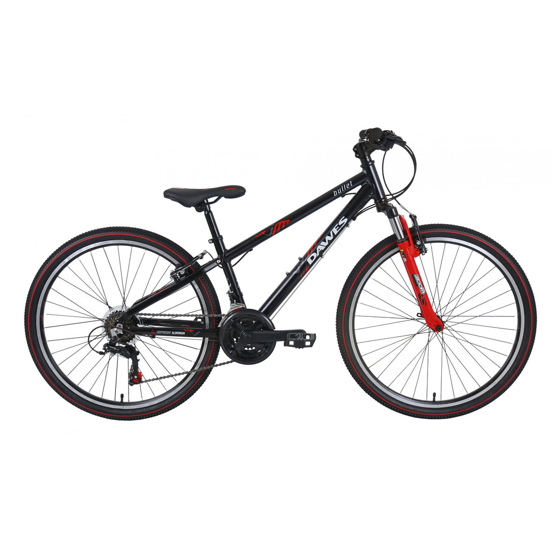 Dawes 26" Bullet HT Black 2024 Kids Mountain Bike