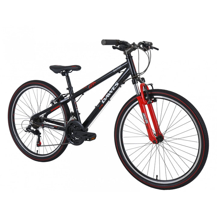 Dawes 26" Bullet HT Black 2024 Kids Mountain Bike