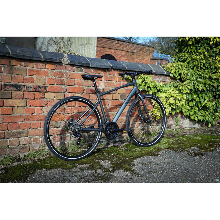 Dawes Discovery 1.0 Carbon Grey 2025 Hybrid Bike