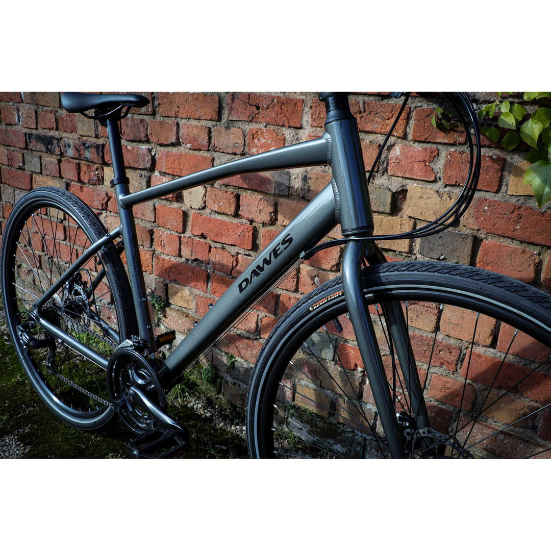 Dawes Discovery 1.0 Carbon Grey 2025 Hybrid Bike