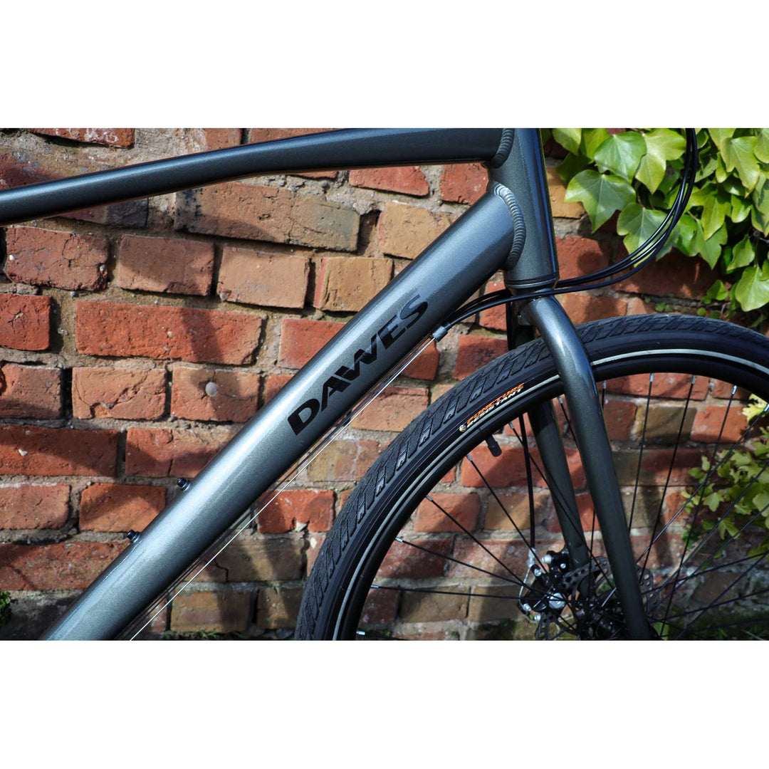 Dawes Discovery 1.0 Carbon Grey 2025 Hybrid Bike