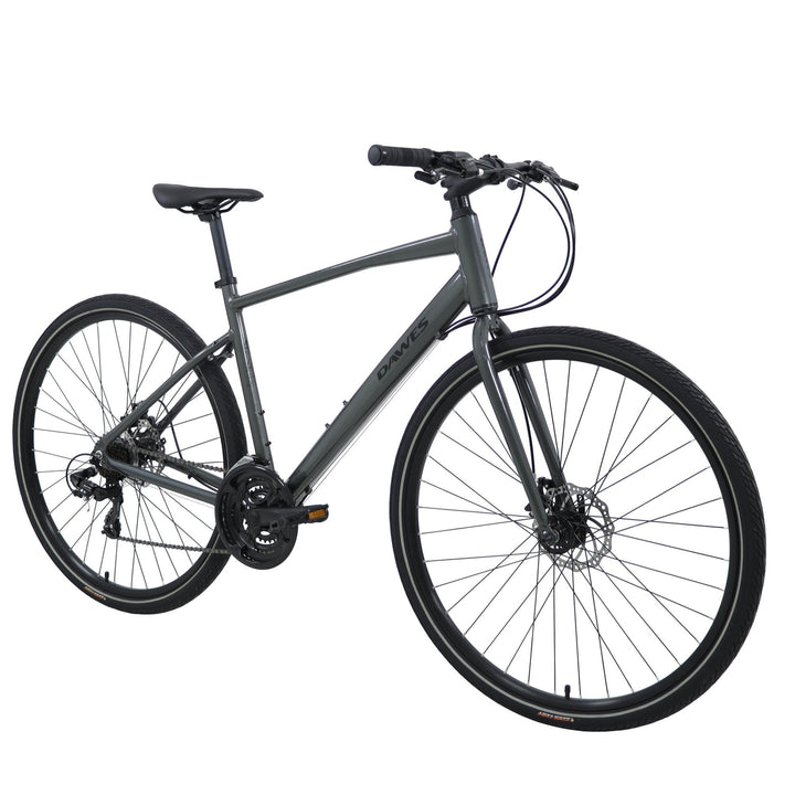 Dawes Discovery 1.0 Carbon Grey 2025 Hybrid Bike