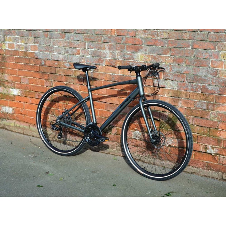 Dawes Discovery 1.0 Carbon Grey 2025 Hybrid Bike