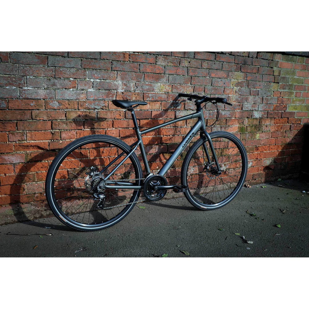 Dawes Discovery 1.0 Carbon Grey 2025 Hybrid Bike