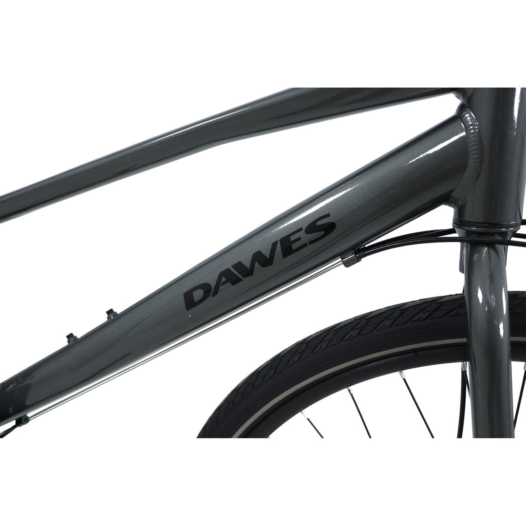 Dawes Discovery 1.0 Low Step Carbon Grey 2025 Hybrid Bike