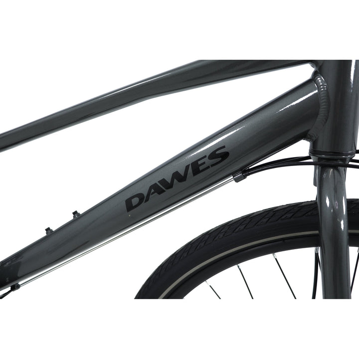 Dawes Discovery 1.0 Low Step Carbon Grey 2025 Hybrid Bike